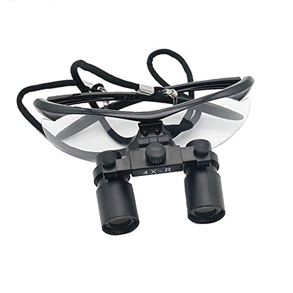 Lupa con luz, lupa dental quirúrgica 4X, lupas binoculares con faros, lupa médica para estomatología, ginecología, cardiología, cerebro, S