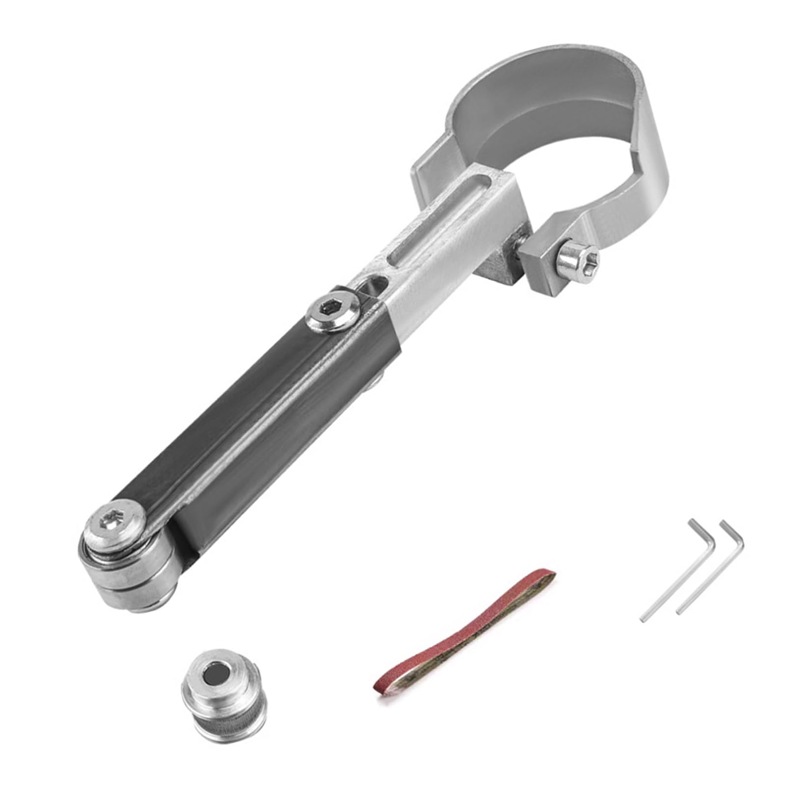 Hdoytxxm Industrial Alloy Sander Bracket For 100Mm Grinder Tool Antislip Grooves Designs Belt Attachment Belt Attachments For Angles Grinder