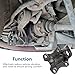 Rear Driveshaft Flange Yoke Fit for Toyota Tacoma 2WD 2005-2015, Fit for Toyota Hilux 2WD 2005-2015 Replacement 5001905 2-2-01904