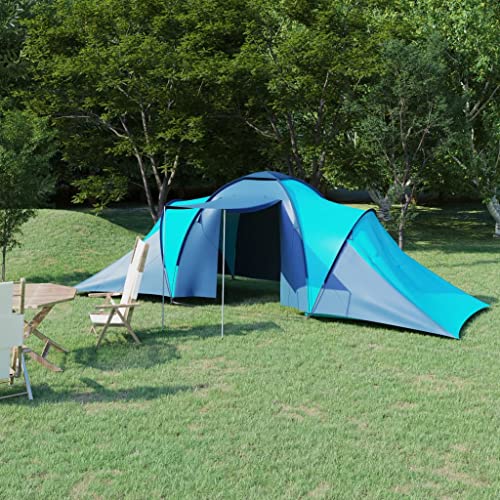 FIRBNUS Tenda da Campeggio 6 Persone Blu
