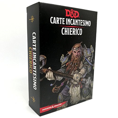 Preisvergleich Produktbild Dungeons and Dragons Enchantment Cards D&D - Cleric 5ED - ITALIAN