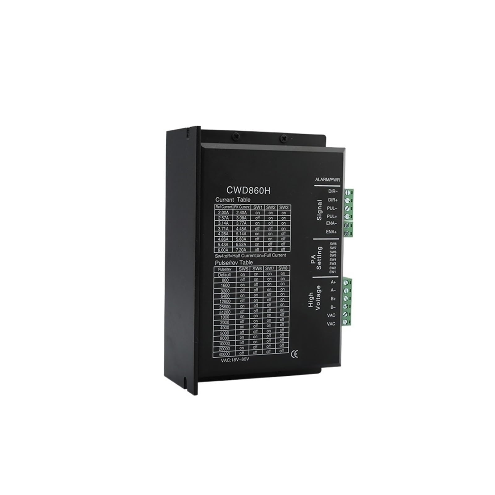 Amazon.com: FPBIGCHA Motor Driver 2 Phase Stepper CWD860H 7.2A 60