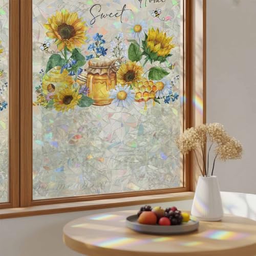 Vinilo Decorativo para Ventana Adhesivo Estático 23.6x78.7 in