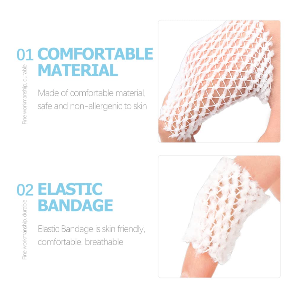 FOMIYES Mesh Elastic Elastic First Aid Cotton Stretchy Wrap Sports Tape Wrap Athletic Wrapping Tape First Aid Bandages Wounds Wrapping