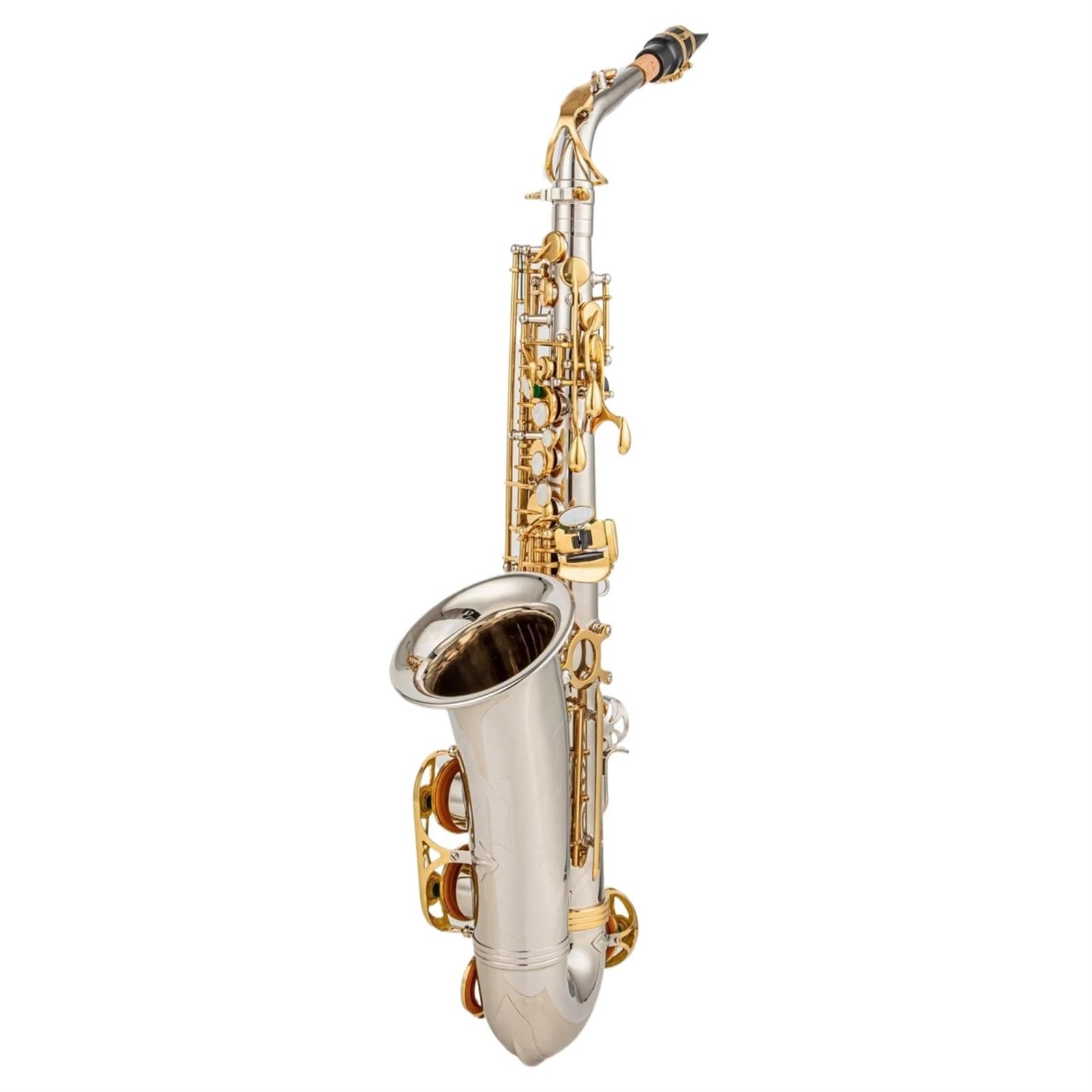 Saksofon Altowy Eb Tune Mosiężny Złoty Lakier Instrument Muzyczny Saksofon E-płaski Z Akcesoriami Do Futerału profesjonalny Saksofon