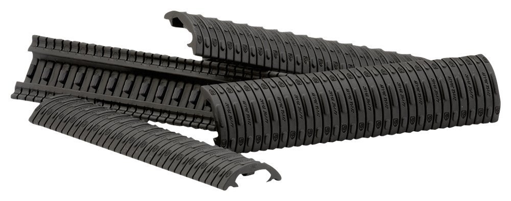 DAM Rail Cover, 4 Stück schwarz