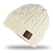 Bluetooth Hat Bluetooth Beanie V5.0 Wireless Bluetooth Headset Headphones Stereo Over Ear Earpieces Music Audio Earphones Women Men Boys Girls Gift Winter Cap Hands Free Outdoor Sport Cap