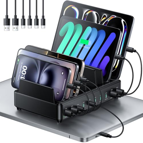 Rocoren 400W Ladestation Mehrere Geräte USB C...