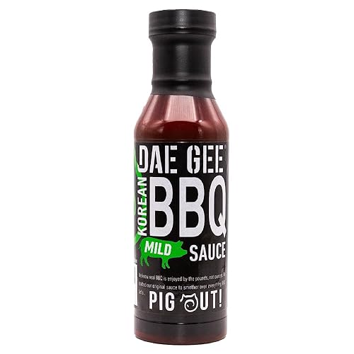 Dae Gee Salsa coreana para barbacoa, suave salsa de barbacoa para parrilla KBBQ o fideos ramen Comida coreana fabricada en Estados Unidos, perfecta