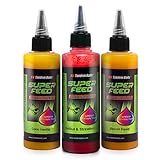 Tandem Baits Booster Attractant Liquide Pêche À La Carpe SuperFeed Speed Booster Set De 3 100 ML Mélange D’Arômes