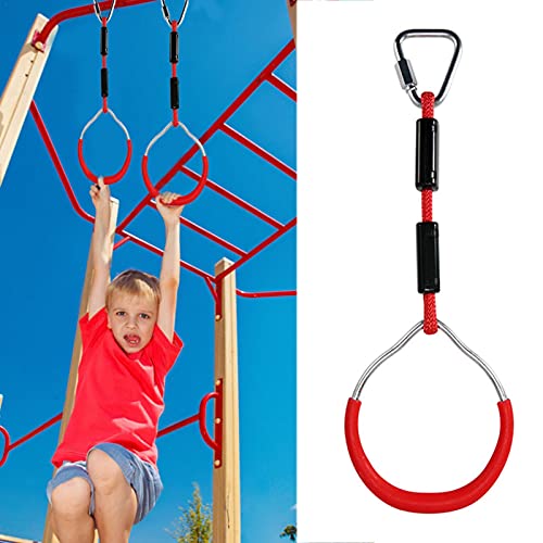 Ringen met draaibare stangen, gymnastiekring, kleurrijk, 3/6 stuks voor achtertuin, set voor obstakels, ninja - Afbeelding 4