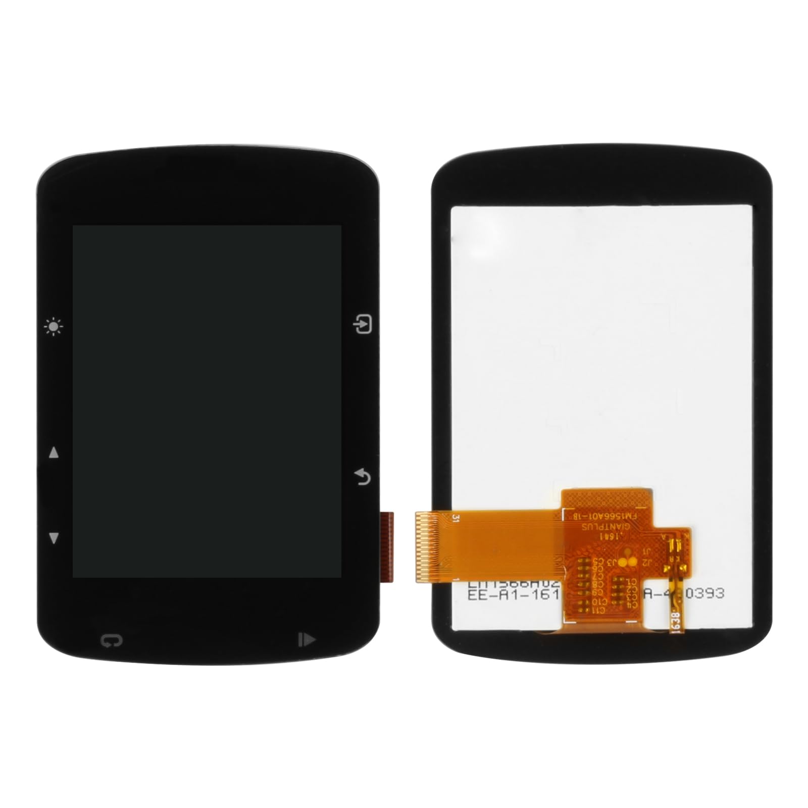 Schermo LCD per Garmin Edge 520 520Plus 520J Display LCD per Garmin Edge 520 Bici Speed Meter Touch Screen Digitizer Assembly con Kit di riparazione (nero)