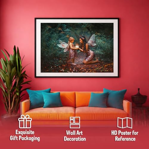 Image of Magical Faries Jigsaw Puzzles 1000 - Piece for Kids and Childrens - Educational, Gifts, Fun and Creative Game - Ages 9+