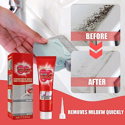 Mould Magic Extreme Gel, Household Mold Remover Gel, Mold Remover Gel, Sealer Bathroom Cleaning, Mold Remover Gel, For Wall Tile Grout Sealer Cleaning Home Kitchen Sink 2Pcs #TOP1