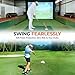 Cusprtm Visual Lock Golf Training Aid – Instant Head Stability & Swing Plane Trainer – Master Swing Path, Fix Swaying, and Correct Slices for Driver & Irons