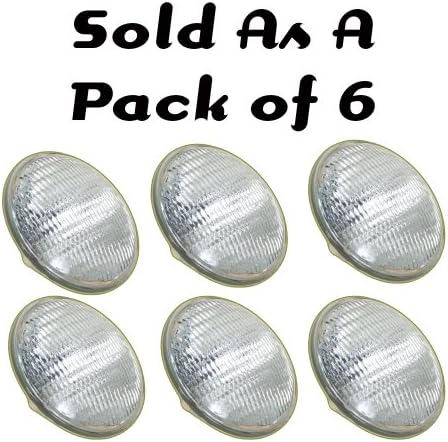 Lamp Lite 300 Watt Par 56 Narrow Lamps, 6 Pack