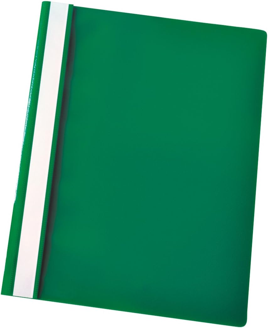Centra A4 Flat File - Green, Pack of 25