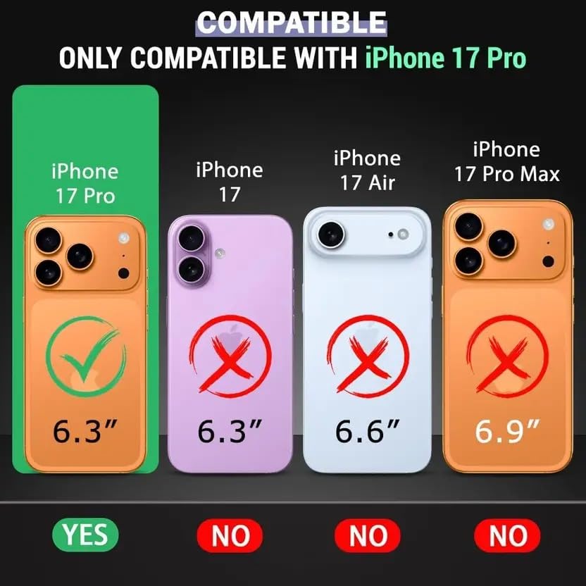 Image of VONZEE Gradient Glitter Back Cover Case Compatible with iPhone 17 Pro, Luxury Electroplated 3D Cube, Diamond Bling Shiny Soft TPU Clear Shockproof Women Girls Protective Phone Cover (Rose Gold)