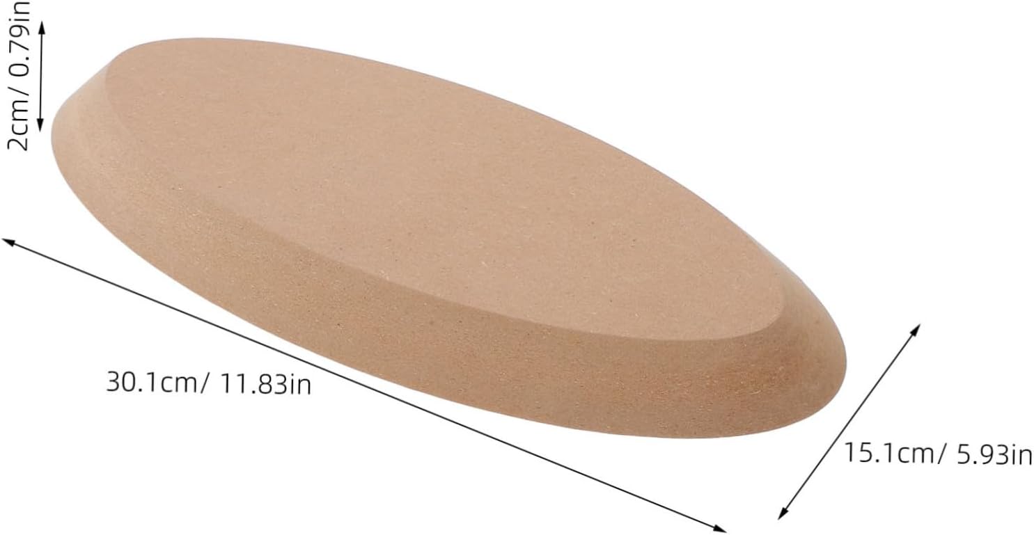 Oval Pottery Mold for Clay Handbuilding, Ceramic Forming Tool