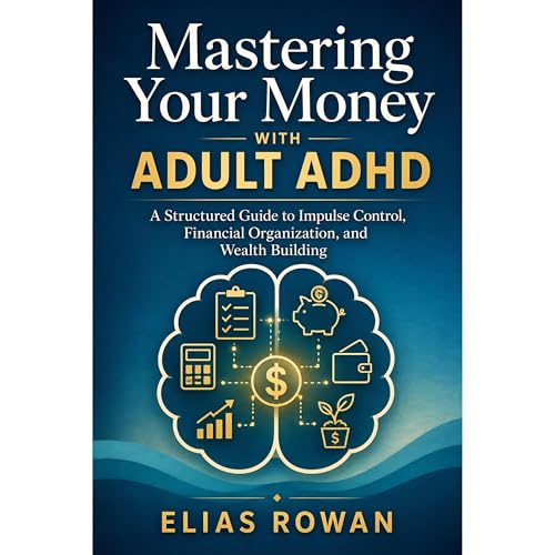 Mastering Your Money with Adult ADHD Audiolibro Por Elias Rowan arte de portada