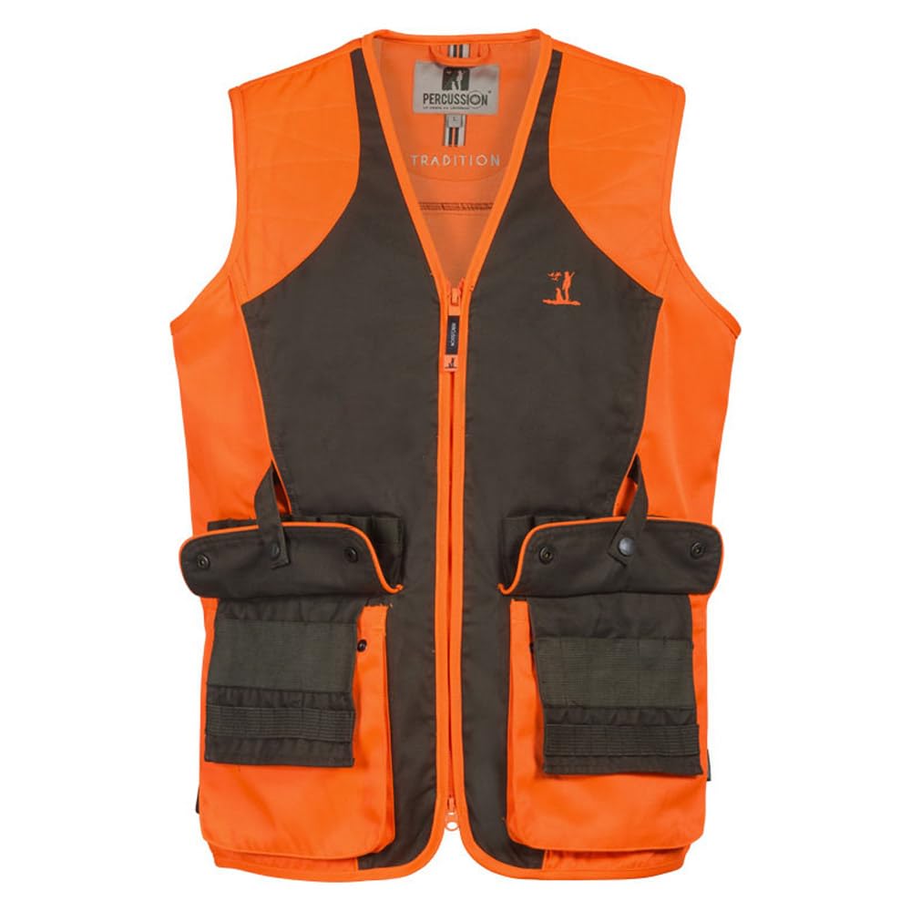 Percussion GILET TRADITION HAUTE VISIBILITE, Orange
