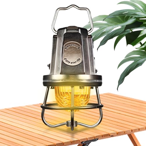 Lanterne de Camping LED Rechargeable pour Panne de Courant et Équipement de Tente