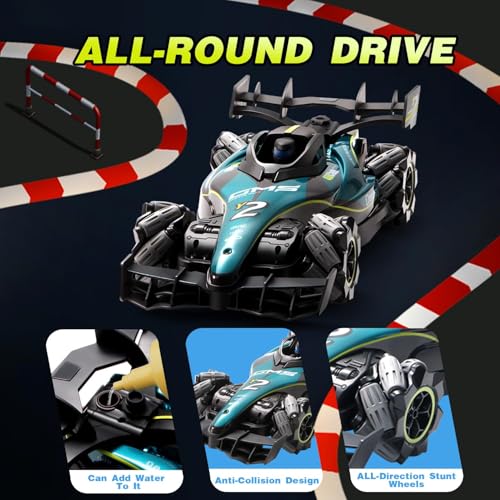 Image of Y2 RC Crawler,Remote Control Stunt Car with Gesture Controller, Off Road Monster Truck,2.4Ghz RTR All Terrain Hobby 20KM Truck,8 12 14 Boy Kids Toys Adult Gifts (Multicolor)