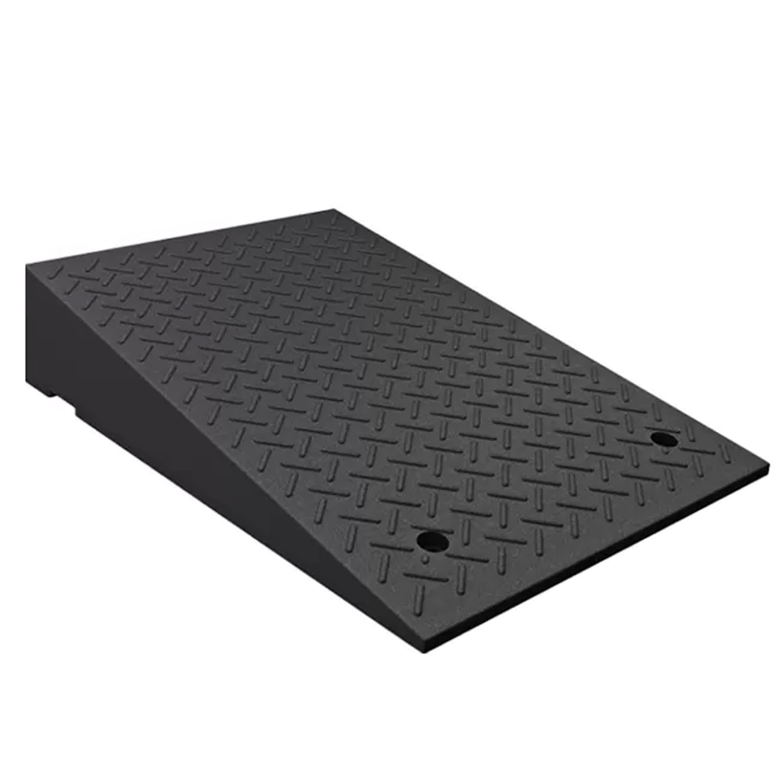 Rampa de acceso de goma con elevación de 3,9 a 10,2 pulgadas, rampa industrial para bordillos, rampa de acceso para vehículos de alta resistencia, rampa portátil para escalones, rampa para sillas de