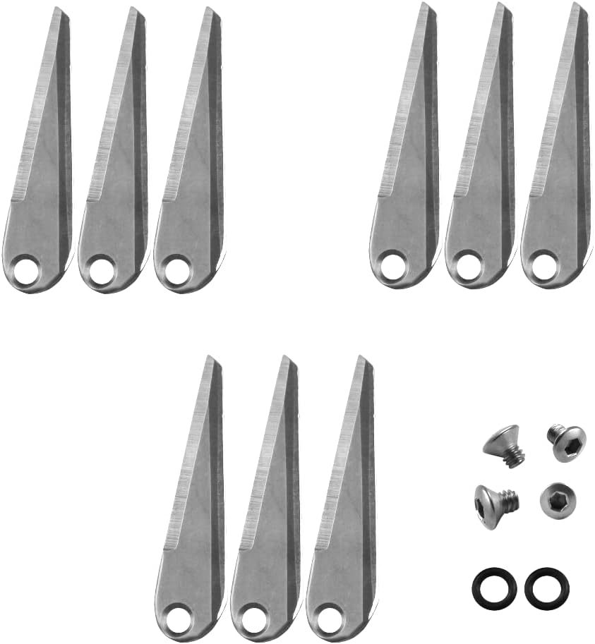 Ramcat 100 Grain Broadheads Replacement Blades (9 Count), Small, Silver, One Size