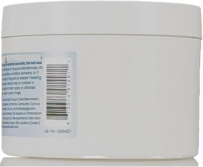 Cool Menthol Therapy Natural Cream for Aches in Muscles and Joints, Myalgia, Sprains, Strains, Bruises 8 fl. oz. jar