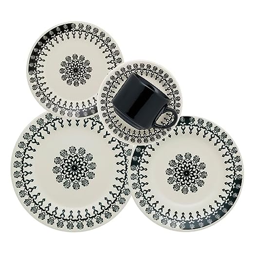 Aparelho de Jantar 20 Peças Folk Oxford