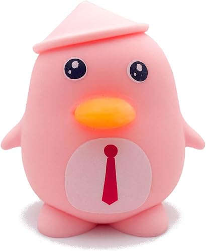 Divertidos juguetes suaves elásticos y suaves de pingüino, juguetes para aliviar el estrés, recuerdos de fiesta para niños, regalos de cumpleaños,