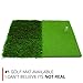 Rukket Tri-Turf Golf Hitting Mat Attack | Portable Driving, Chipping, Training Aids for Backyard with Adjustable Tees and Foam Practice Balls (Twin-Turf XL (36