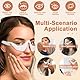 SGZIOO Stellaura Rotlichtbrille, Rotlicht Therapie Augenmassagegerät, Eye Massager, Rotlichttherapie Augenmassage, Augen Massagegerät Unterstützung Bei Augenringe Entfernen, Tränensäcke, Anti Falten