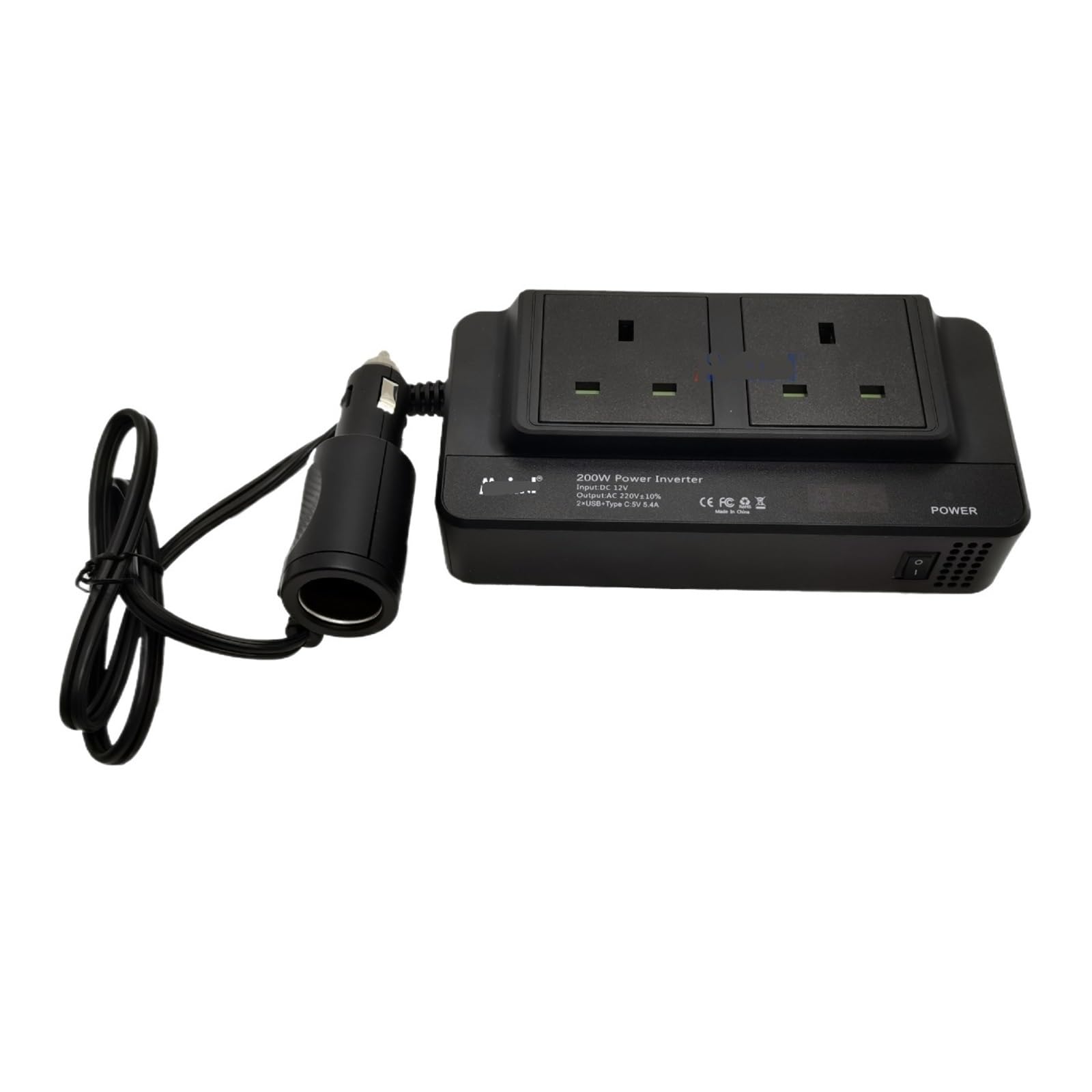 Convertisseur 12V 220V pour charger un ordinateur portable en camping