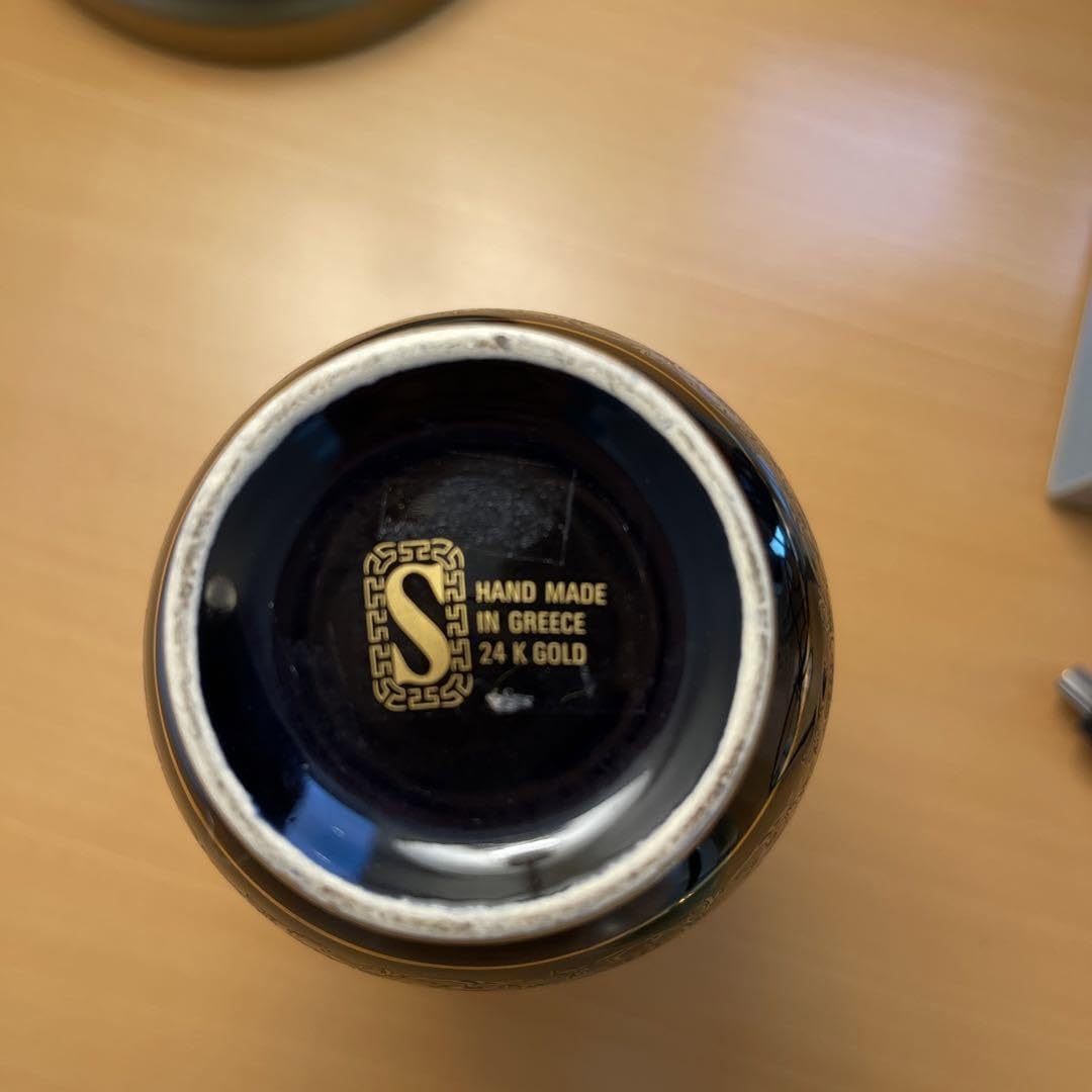 アンティークギリシャ壺24KGOLD ギリシャhandmade Greece