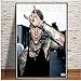 TOSSPER Puzzle 1000 pièces Mitrailleuse Kelly Rappeur Hip Hop Musique Chanteur étoile Affiche Papier pour Adultes Enfants Jeux Jouets éducatifs