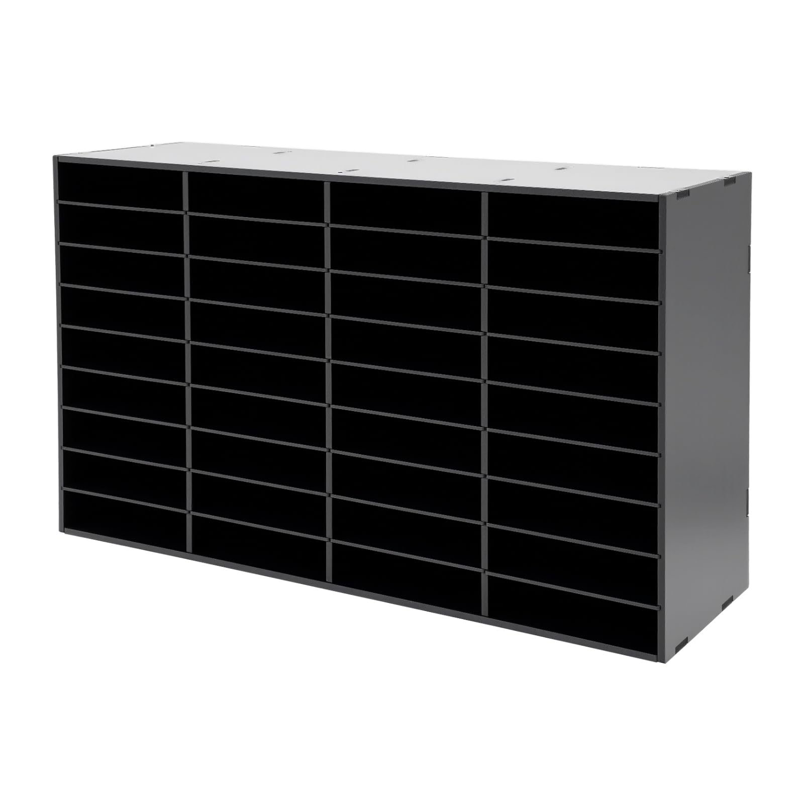 Caskunbsy Literature Organizer 36 Compartments Desktop File Holder Heavy Duty Pvc Board Office Mailbox Organizer For Home Office Classroom
