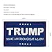 Homissor 3x5 Donald Trump President 2024 MAGA Flag- Make America Great Again Flag Indoors Outdoors Banner