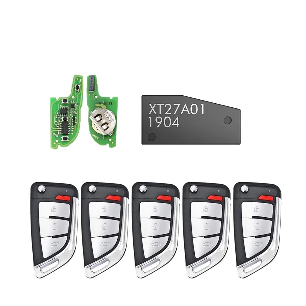 5Pcs/Lot Universal VVDI Super Remote Key Blade Remote Key XEKF20EN with XT27 Chip for VVDI VVDI2 MINI Key Tool Programmer Global Version