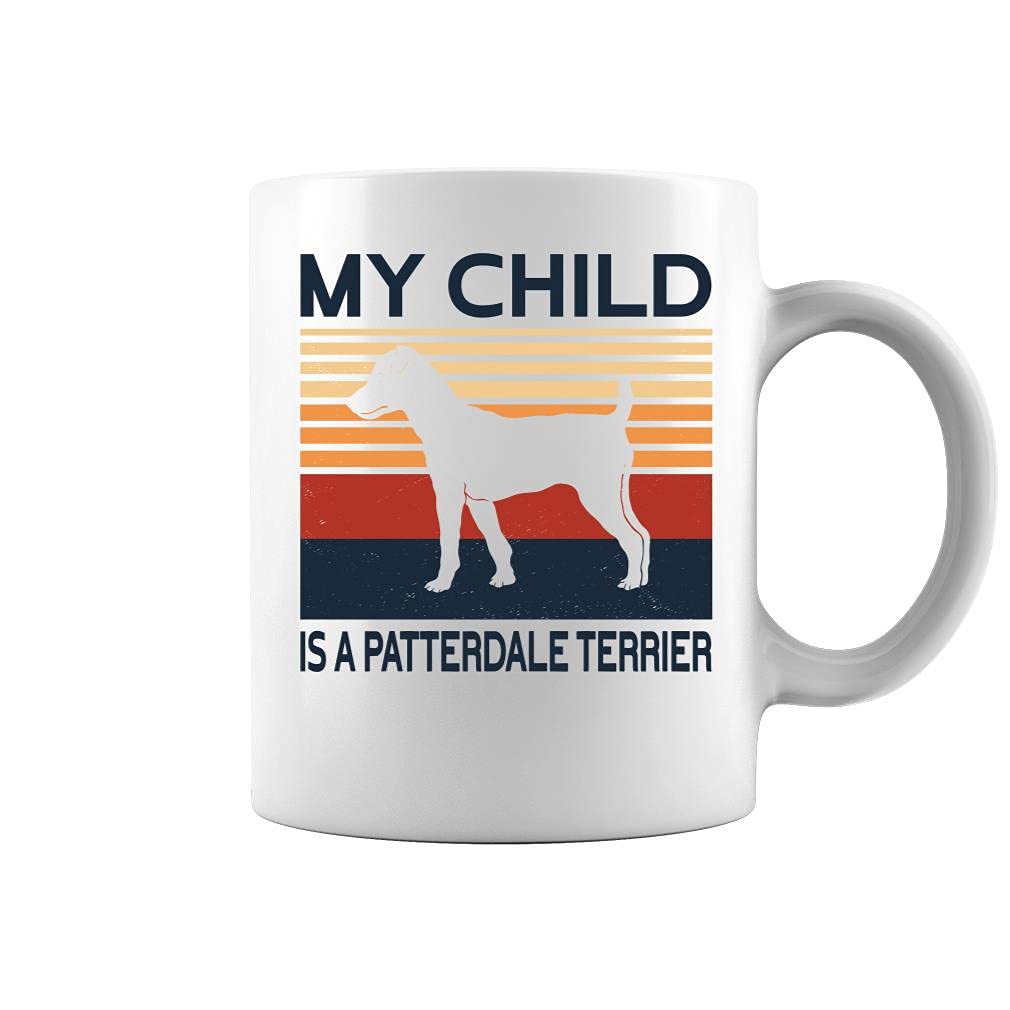 My Child Is a Patterdale Terrier Mug - Two Sides Printed