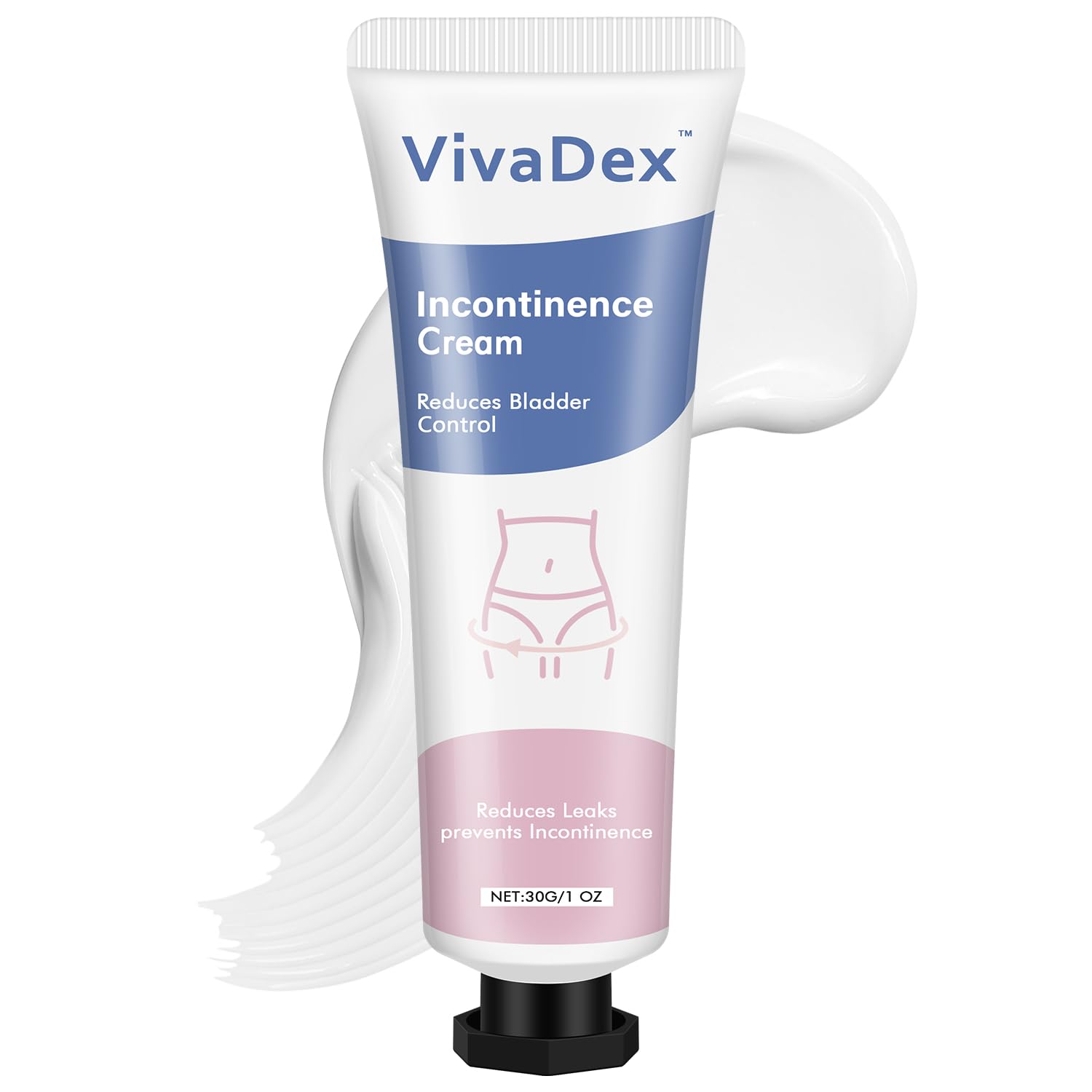 Cream Incontinence for Women, Skin Protectant Moisture Barrier, Gentle Soothing Lightweight Non-Greasy Daily Intimate Skin Care (1PCS)