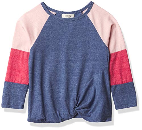 Speechless Girls' Long Sleeve Twist Front T-Shirt