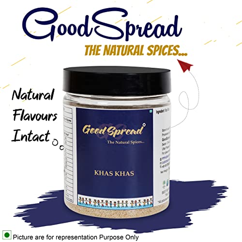 Image of GoodSpread Nutrient-Packed Poppy Seeds 500 gm - Boost Your Health and Well-Being with Organic Khas Khas, Posto, Khus Khus