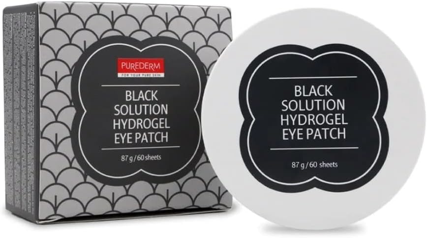 PuredermBlack Solution Hydro Gel Eye Patches (60 Sheets)