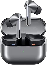 SAMSUNG Galaxy Buds 3 Pro AI True Wireless Bluetooth Earbuds, Noise Cancelling, Sound Optimization, Real-Time Interpreter, Redesigned Comfort Fit Latin American Version (Silver)