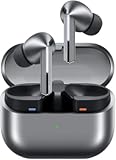 Galaxy Buds 3 Pro AI True Wireless Bluetooth Earbuds&comma; Noise Cancelling&comma; Sound Optimization&comma; Real-Time Interpreter&comma; Redesigned Comfort Fit Latin American Version &lpar;Silver&rpar;