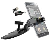 ChargerCity EasyInstall DVD CD Slot Blade Mount for Apple iPhone 14 13 12 Pro Max Samsung Galaxy S22...