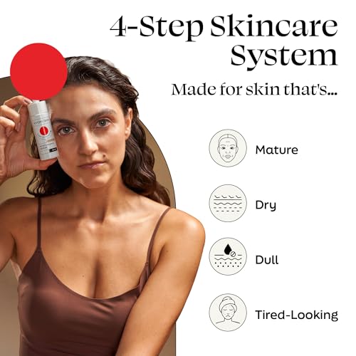 Kiyomi Skin Advanced Skin Care Set with 5-ALA Technology - Skincare Bundle with Moisturizing Face Serum, Under Eye Cream, Intensive Day Cream, Hydrating Mask for All Skin Types - Made in Germany
