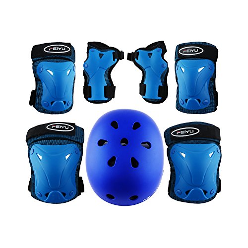 Weanas Helmets for 3-14 Years Kids Youth Adjustable Sports Protective Gear Set, Cycling